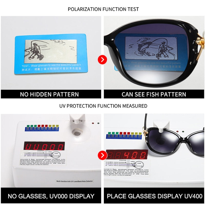 Polarized Sunglasses Women 2022 Luxury Brand Designer Sun Glasses - lecapmode