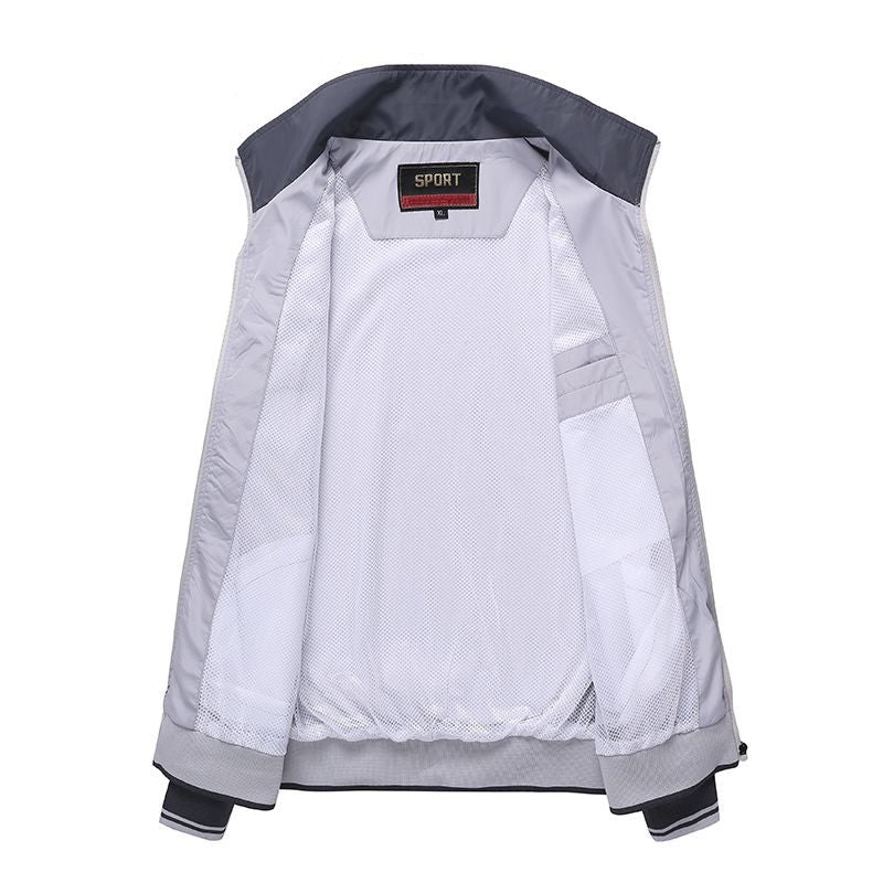 Men Sportswear New Spring Autumn Tracksuit High Quality Sets Jacket Pant Sweat wear - lecapmode