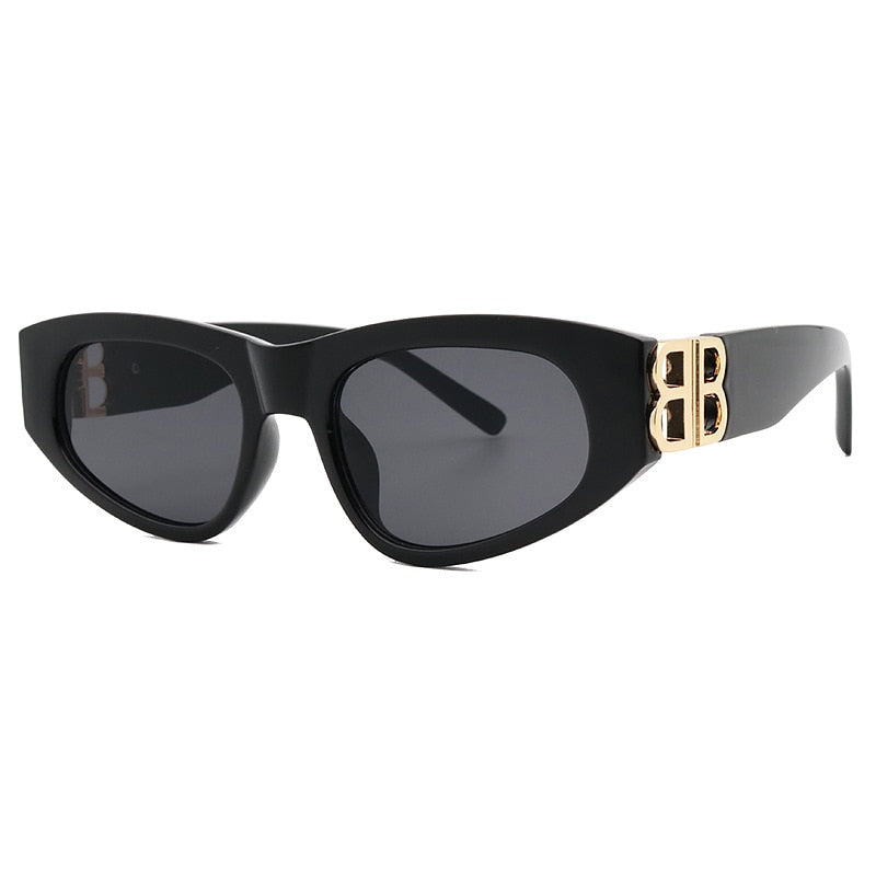 Vintage Luxury Brand Women Sunglasses 2021 Fashion Square Sun Glasses - lecapmode