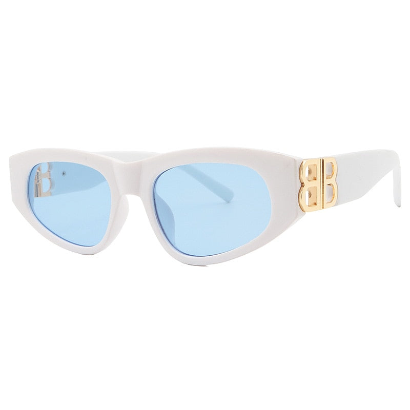 Vintage Luxury Brand Women Sunglasses 2021 Fashion Square Sun Glasses - lecapmode