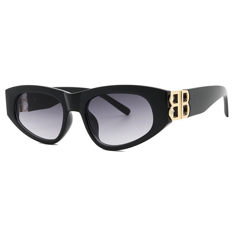 Vintage Luxury Brand Women Sunglasses 2021 Fashion Square Sun Glasses - lecapmode