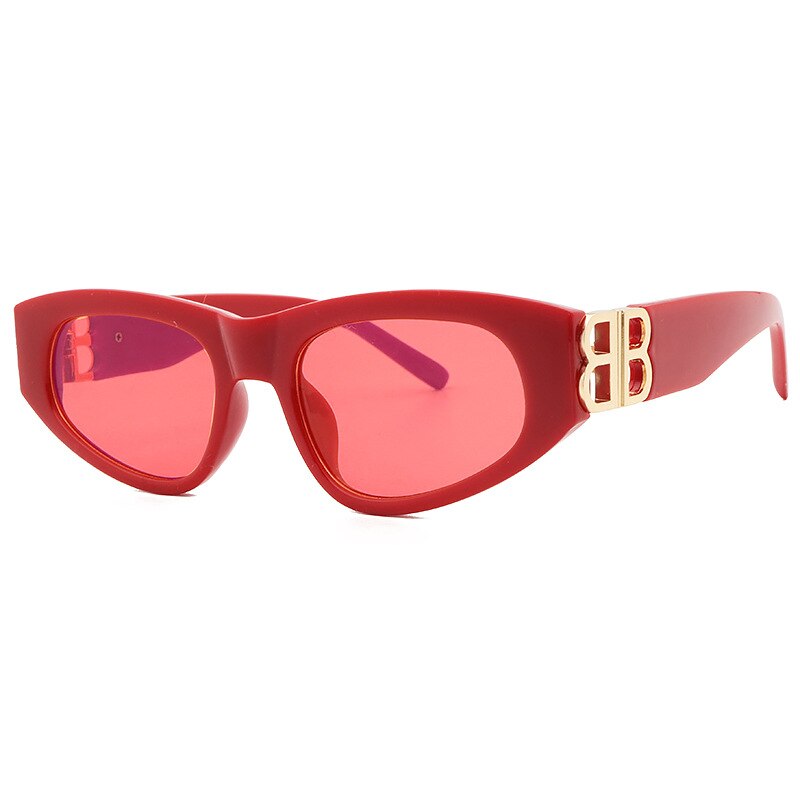 Vintage Luxury Brand Women Sunglasses 2021 Fashion Square Sun Glasses - lecapmode