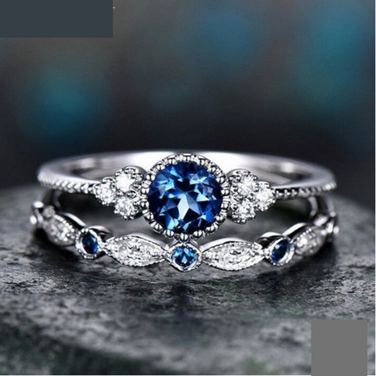 925 Sterling Silver Emerald Zircon Ring For Women Jewelry Gift